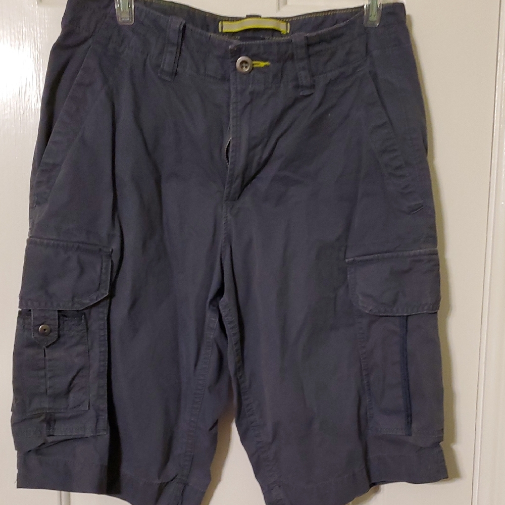 GAP Blue Cargo Shorts with Utilitarian Design